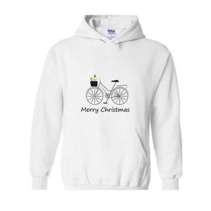 Bike Sweatshirt, Christmas Sweatshirt, Bike Floral Sweatshirt, Album Sweatshirt , Bike with Stars and chRistmas tree Sweatshirt