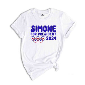 Simone For President 2024 Shirt, President Simone Biles, Funny Political Shirt, Election Shirt, Republican Shirt, Simone Biles Shirt