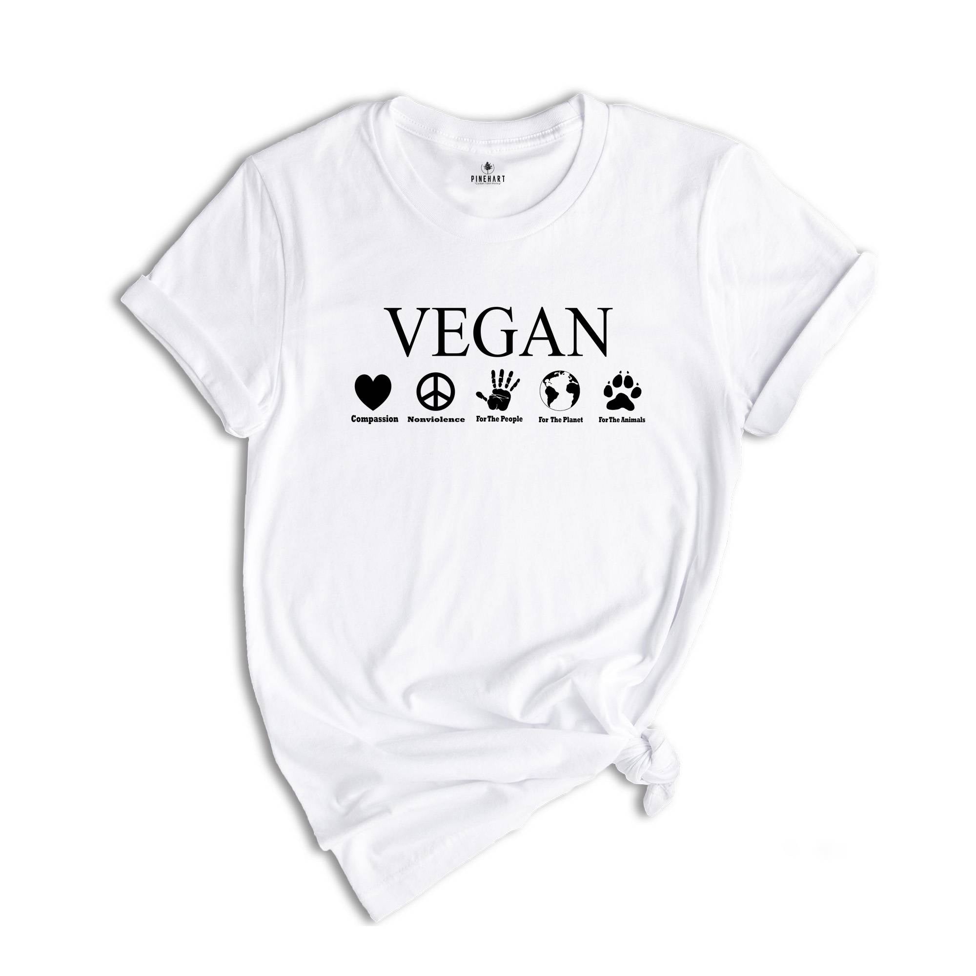 Vegan Shirt, Vegetarian Shirt, Herbivore Shirt, Vegan Definition Shirt, Friends Not Food Shirt, Animal Lover Shirt, Vegan Gift