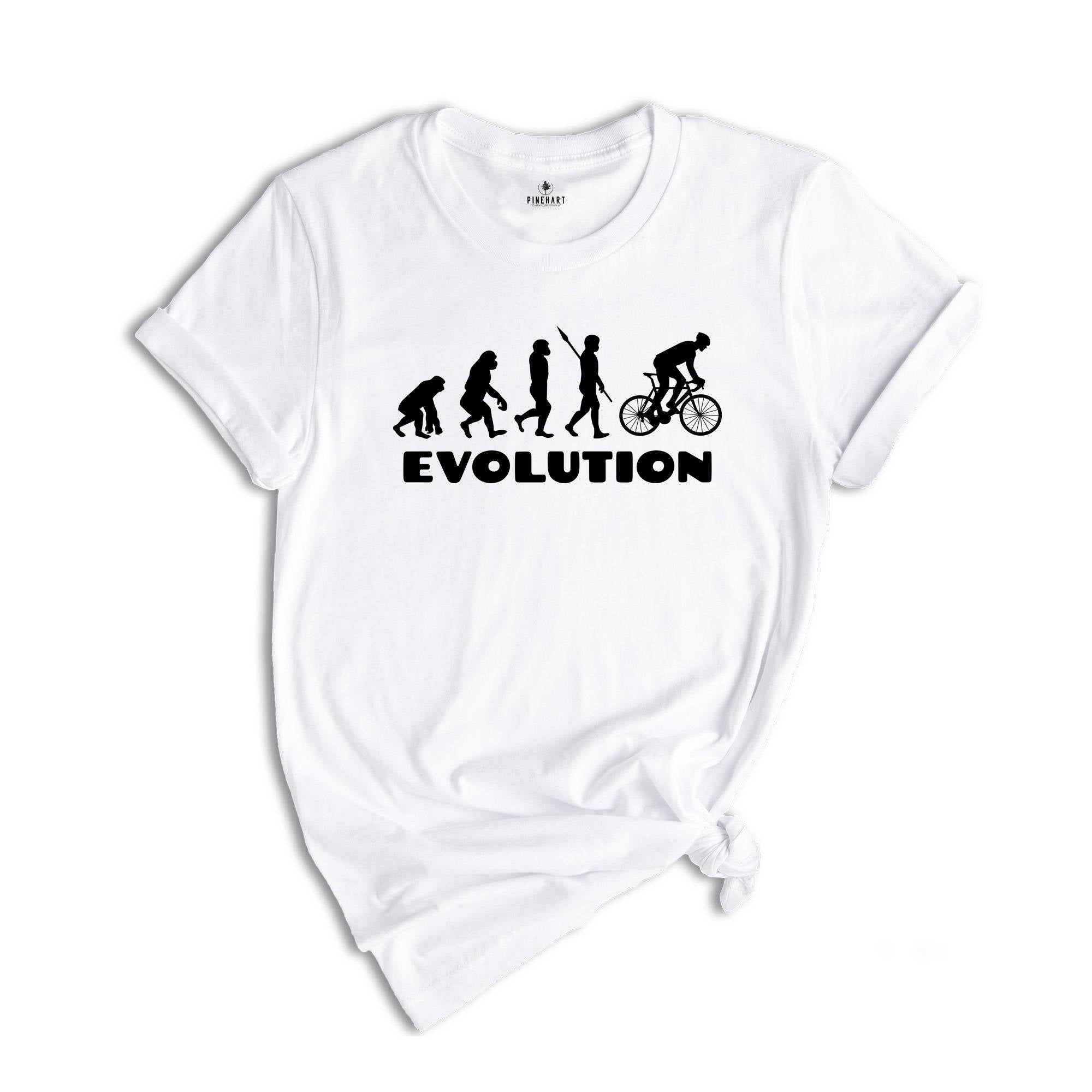 Biker Evolution Shirt, Gift for Biker, Motorbike Shirt, Dirt Bike Shirt, Cycling Shirt, Gift for Boyfriend, Biker Birthday Shirt