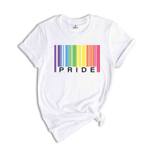 Pride Shirt, Pride Barcode Shirt, Love Is Love Shirt, Equality Shirt, Gay Pride Shirt, Human Rights Shirt, LGBTQ Shirt, Pride Month Shirt