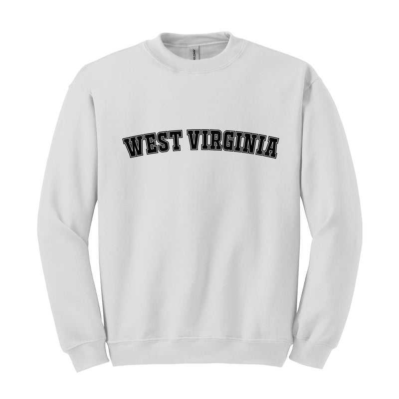 West Virginia Sweatshirt, WV Sweater, West Virginia Gift, West Virginia Hoodie, West Virginia Gifts, Virginia Sweatshirt, Wvu Sweatshirt