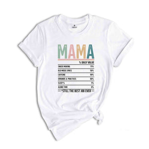 Mama Shirt, Mother's Day Shirt, Gift For Mother, Cute Mother's Day Shirt, Funny Mother's Day Shirt, Mom Shirt, Happy Mothers Day