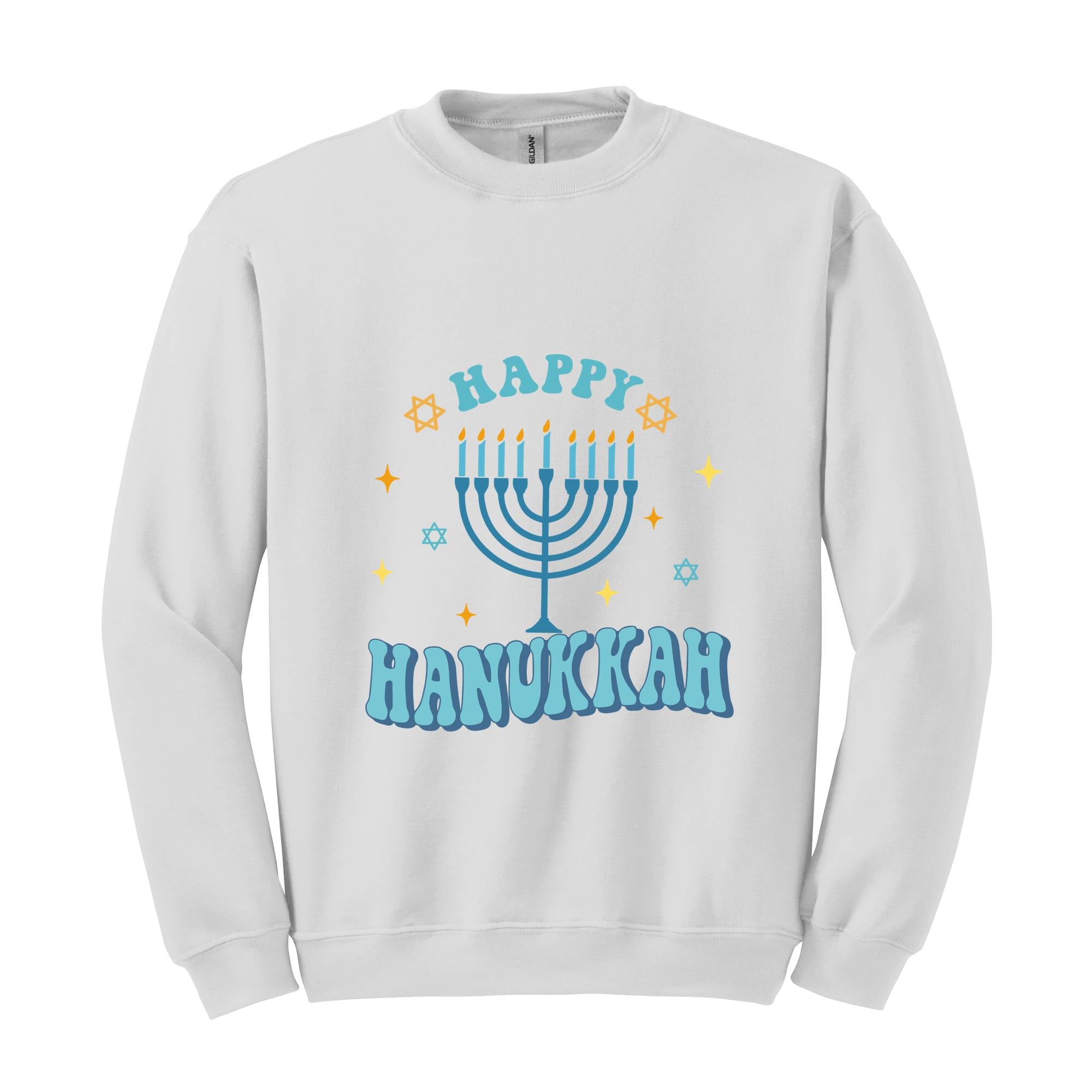 Happy Hanukkah Sweatshirt, Funny Christmas Sweatshirt, Holiday Sweater, Merry Chrismukkah Sweatshirt, Hanukkah Gift