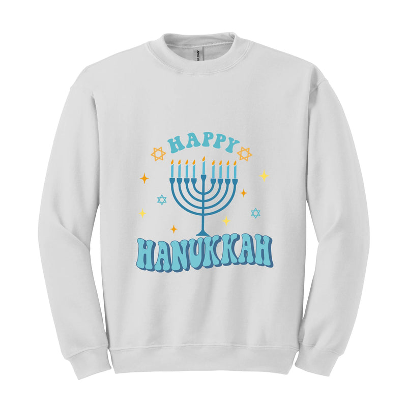 Happy Hanukkah Sweatshirt, Funny Christmas Sweatshirt, Holiday Sweater, Merry Chrismukkah Sweatshirt, Hanukkah Gift