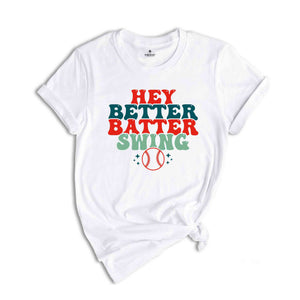 Hey Batter Batter Swing Shirt, Baseball Game Tee Shirt, Gameday Tee, Trendy Baseball Shirt, Baseball Mom Tee Shirt