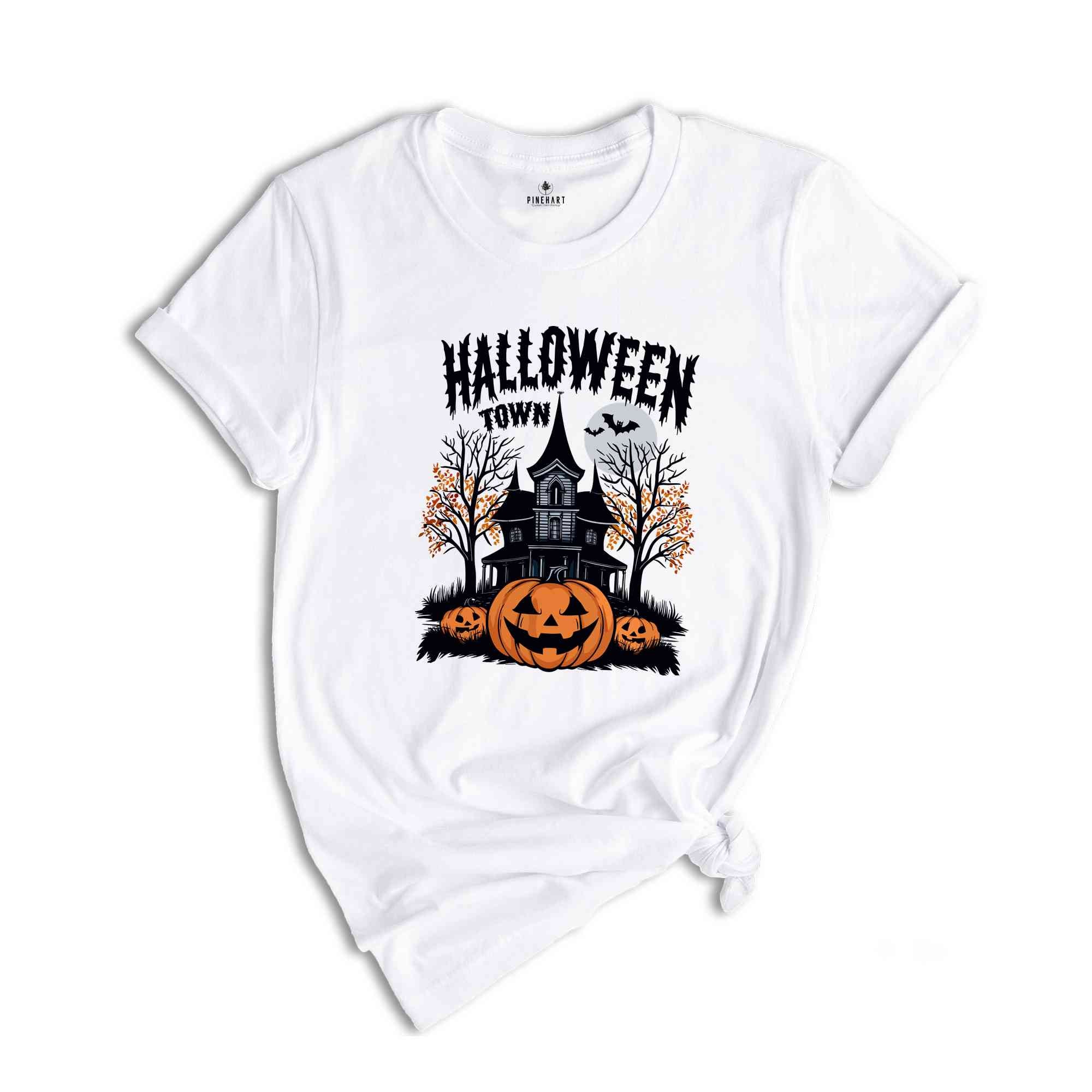 Halloweentown Shirt, Vintage Halloween Shirt, Fall Autumn Season Shirt, Halloween Party Shirt, Halloween Mom Shirt, Trendy Pumpkin Shirt