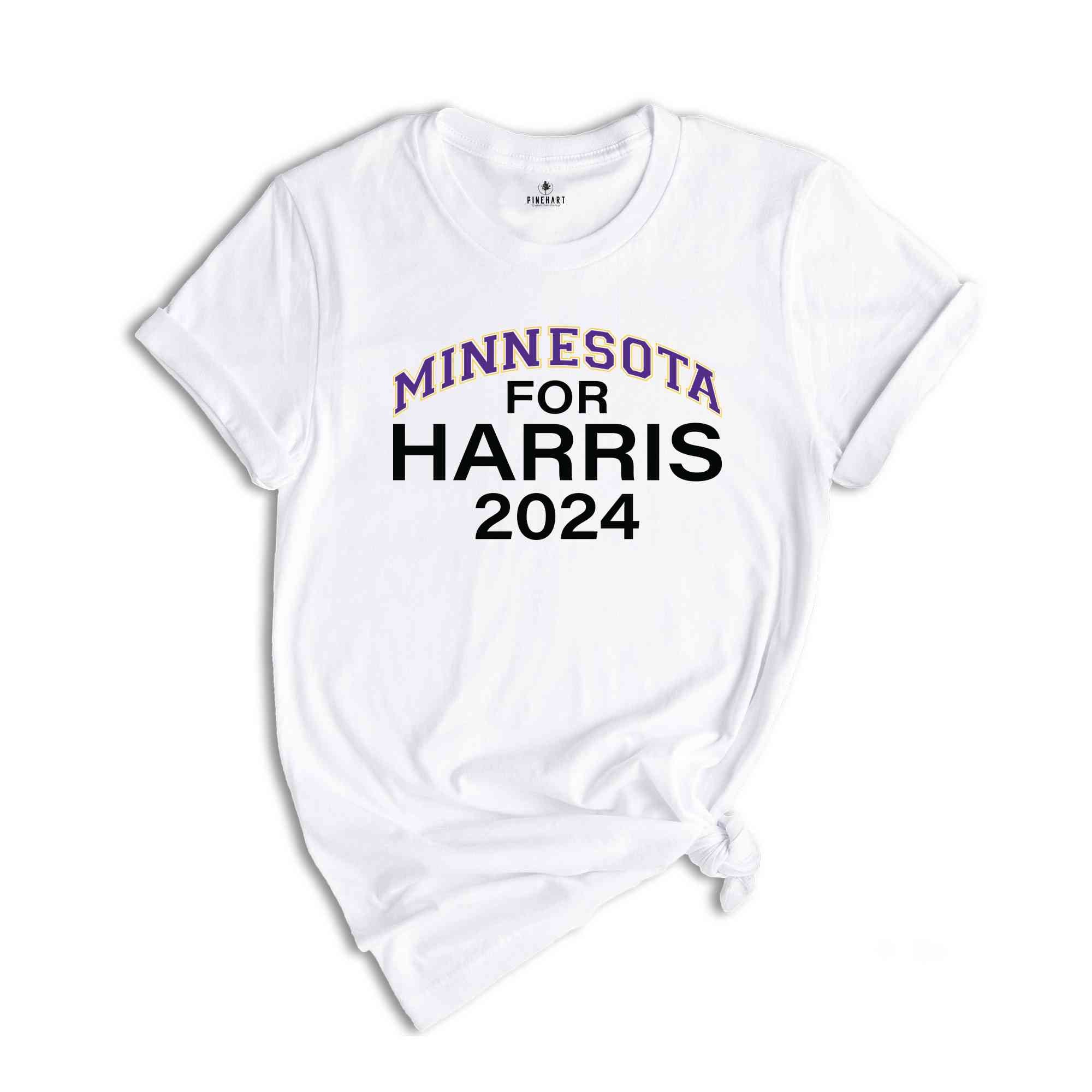 Minnesota For Harris 2024 Shirt, Election 2024 Shirt, Democratic Kamala Shirt, Kamala Shirt, Liberal Shirt, Anti Trump Shirt, Election Tee