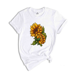 Sunflower Shirt, Floral Shirt, Women's Tee, Flower Shirt, Womens Fall Shirt, Sunflower Tshirt, Summer Shirt, Sunflower Shirts