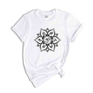 7 Chakras Shirt, Namaste T-Shirt, Yoga Gift Tee, Mandala Shirt, Meditation Shirt, Spiritual T-Shirt, Zen Women Tee, Yoga Clothing