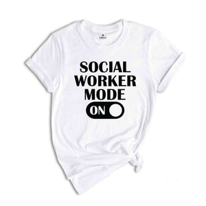 Social Worker Mode On Shirt, Gift For Social Worker, Retro Social Worker Shirt, Motivational Shirt, School Social Worker Shirt