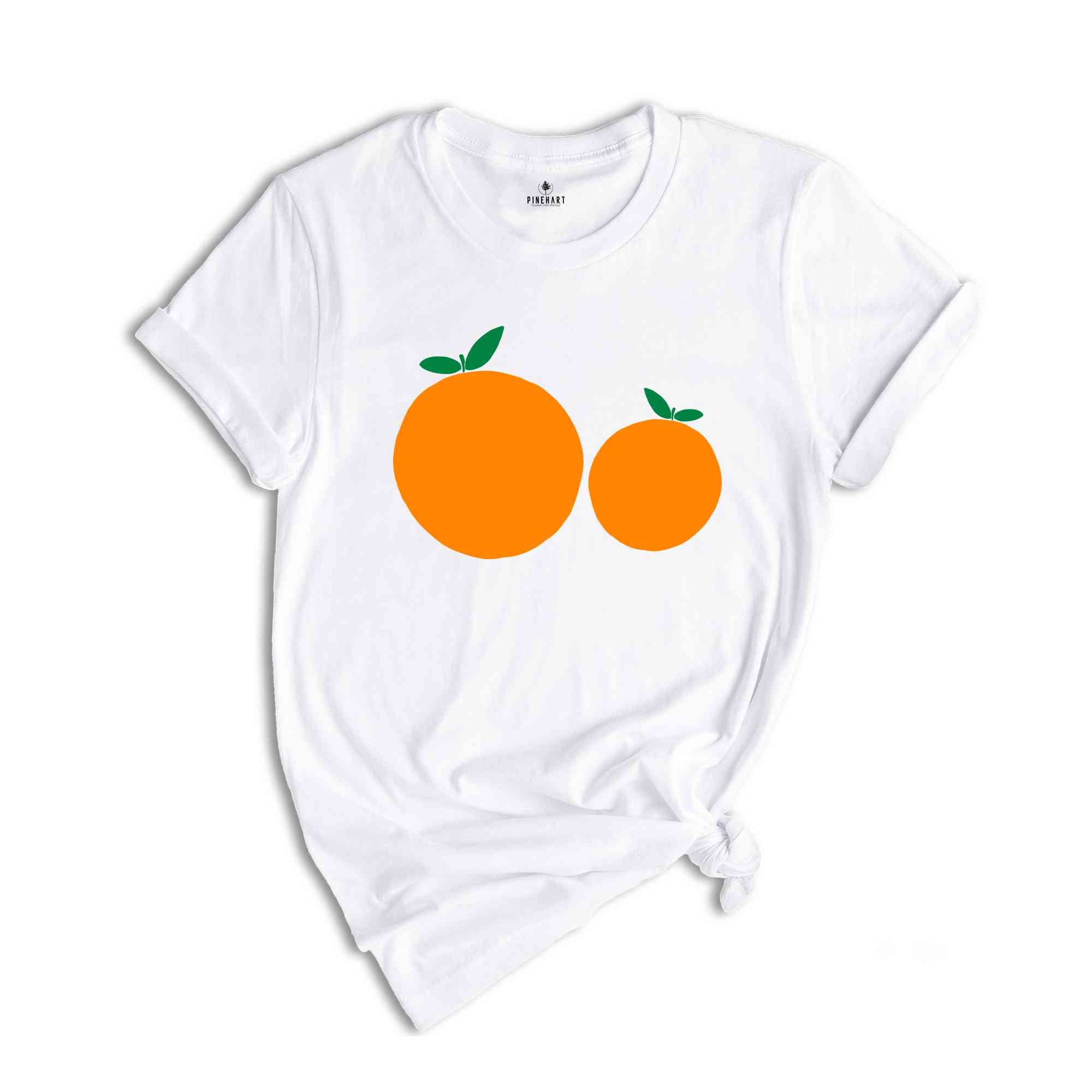 Vintage Orange Shirt, Art Fruit Shirt, Oranges Shirt, Foodie Gift, Vintage Mom Shirt, Funny Fruit Shirt, Summer Vibes Shirt