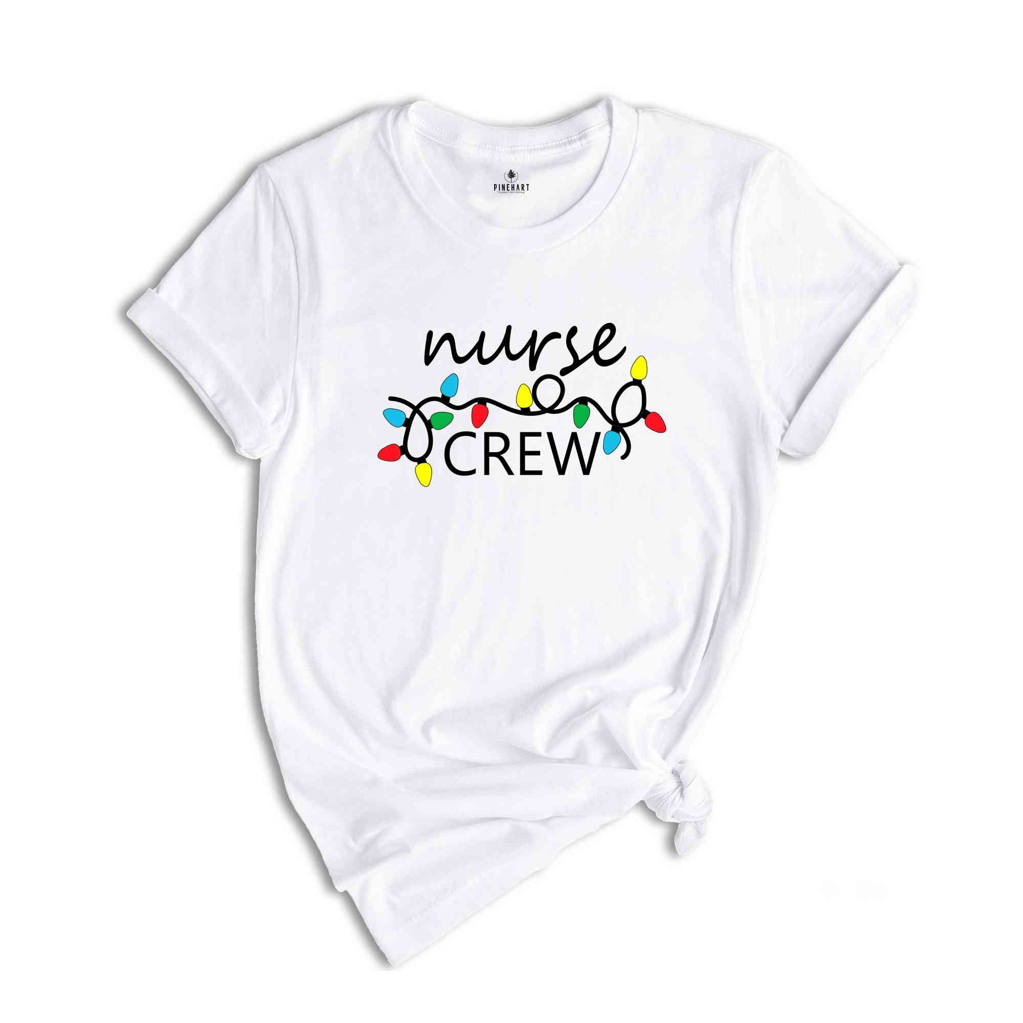 Nurse Crew Christmas Shirt, Christmas Lights, Nurse Christmas Shirt, Funny Christmas Shirt, Christmas gift, Christmas shirt