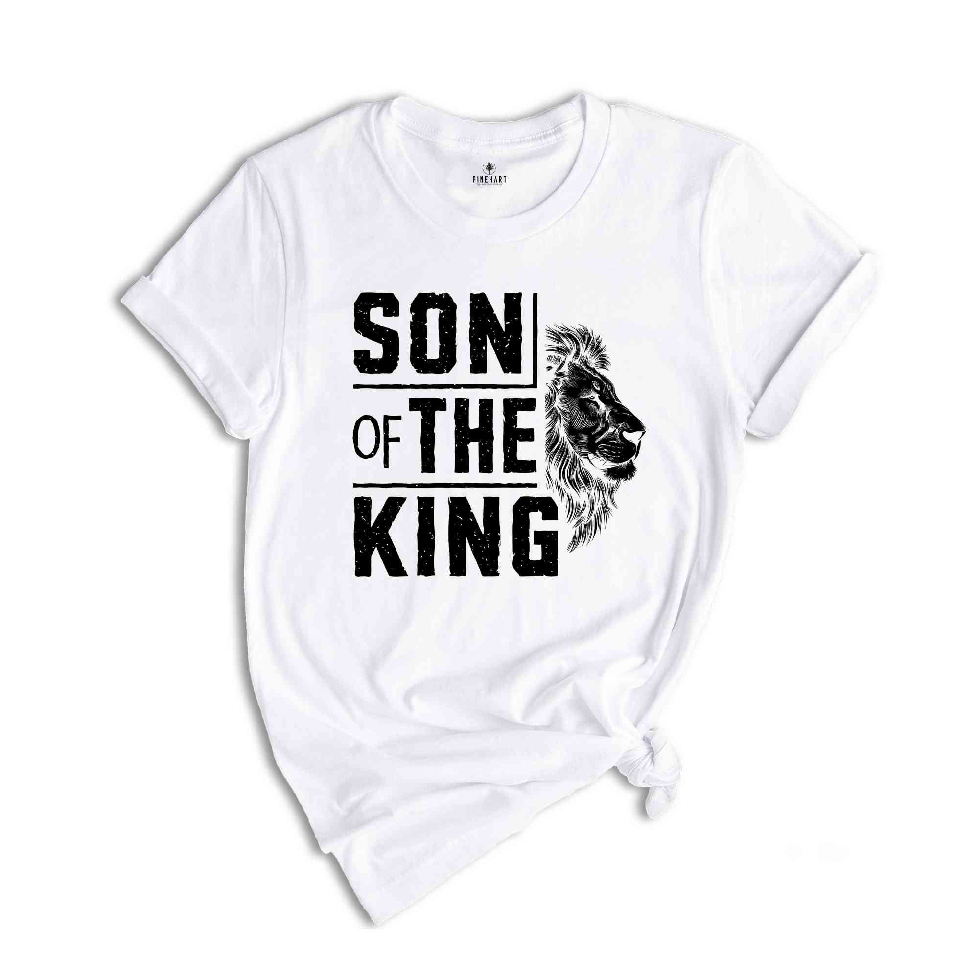 Son Of The King Shirt, Aesthetic Christian Shirt, Men's Religious Shirt, Bible Verse Shirt, Christian Gifts, Catholic Gifts