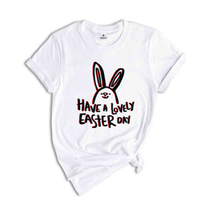 Have A Lovely Easter Shirt, Glitch Shirt, Funny Bunny Shirt, Happy Easter Shirt, Cool Easter Shirts, Cool Bunny Tshirt