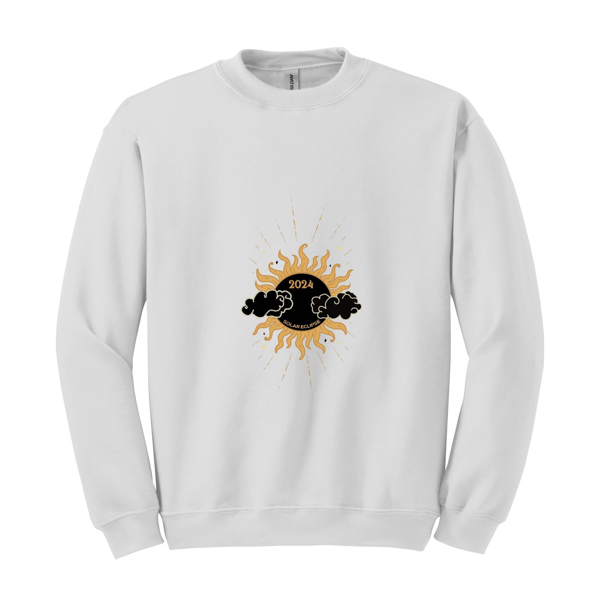 Solar Eclipse 2024 Sweatshirt, Path of Totality Sweatshirt, Countdown to Totality Hoodie, Celestial Sweatshirt, April 8 2024