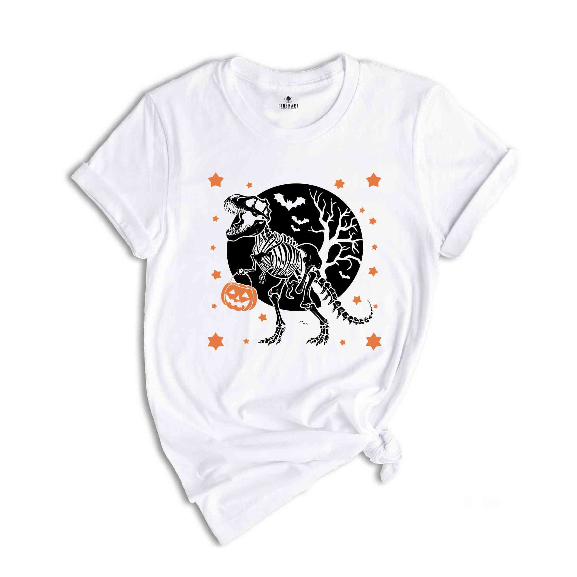 Halloween Dinosaur Shirts, Dinosaur Gifts, Halloween Gifts, Spooky Saurus Shirt, Family Halloween Shirt, Halloween Skeleton Shirt