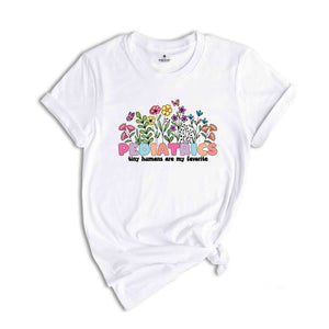 Floral Pediatric Nurse Shirt, Nurse Week Shirt, Peds Shirt, PICU Nurse Shirt, Pediatrics Nurse Shirt