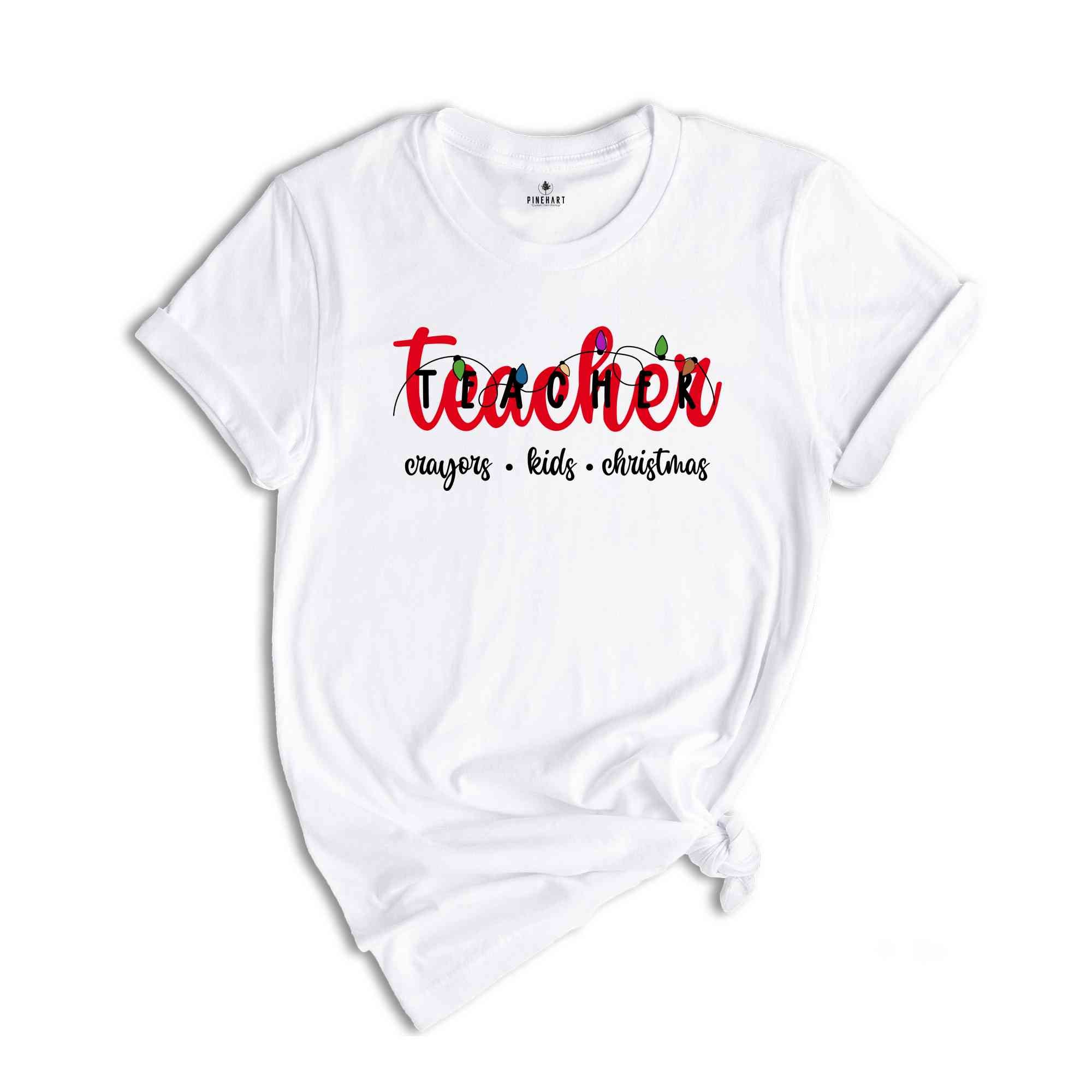 Christmas Teacher Shirt, Cute Teacher Shirt, Christmas Gift For Teacher, Christmas Shirt, Christmas Teacher Gift, Teacher Appreciation Gift