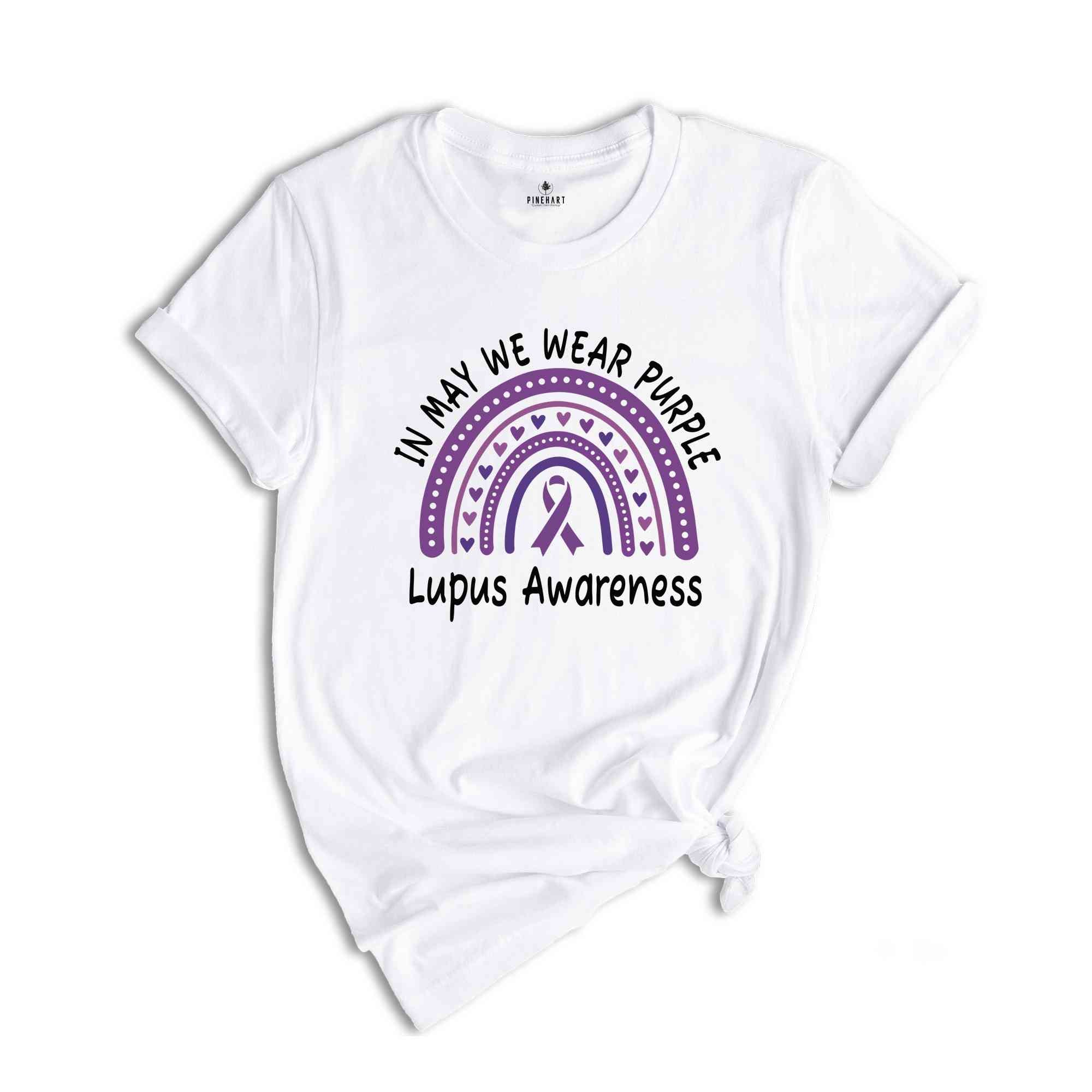 Lupus Awareness Month Shirt, Family Support Shirts, Lupus Warrior Gift, Lupus Survivor Outfit, In May We Wear Purple, Family Matching