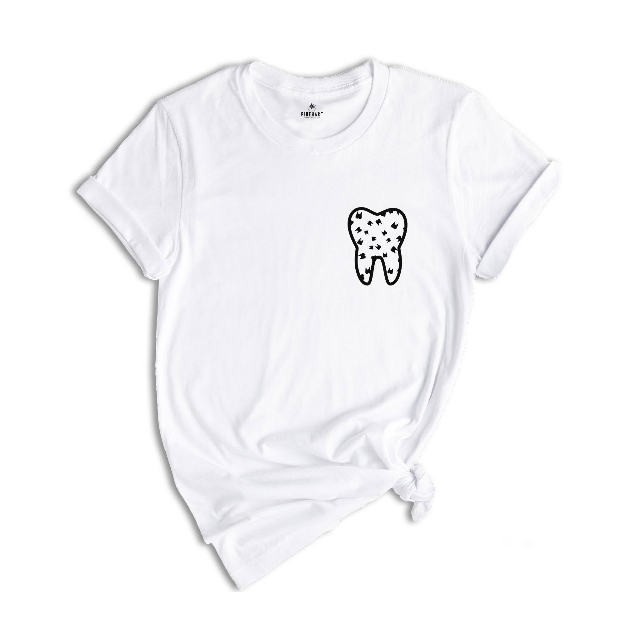 Pocket Tooth Shirt, Tooth Fairy T-shirt, Dental Assistant Shirt, Cute Dental Tee, Dental Office Apparel