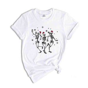 Dancing Skeleton Shirt, Christmas Skeleton Shirt, Christmas Shirt, Holiday Shirt, Dancing Skeleton, Christmas Gift