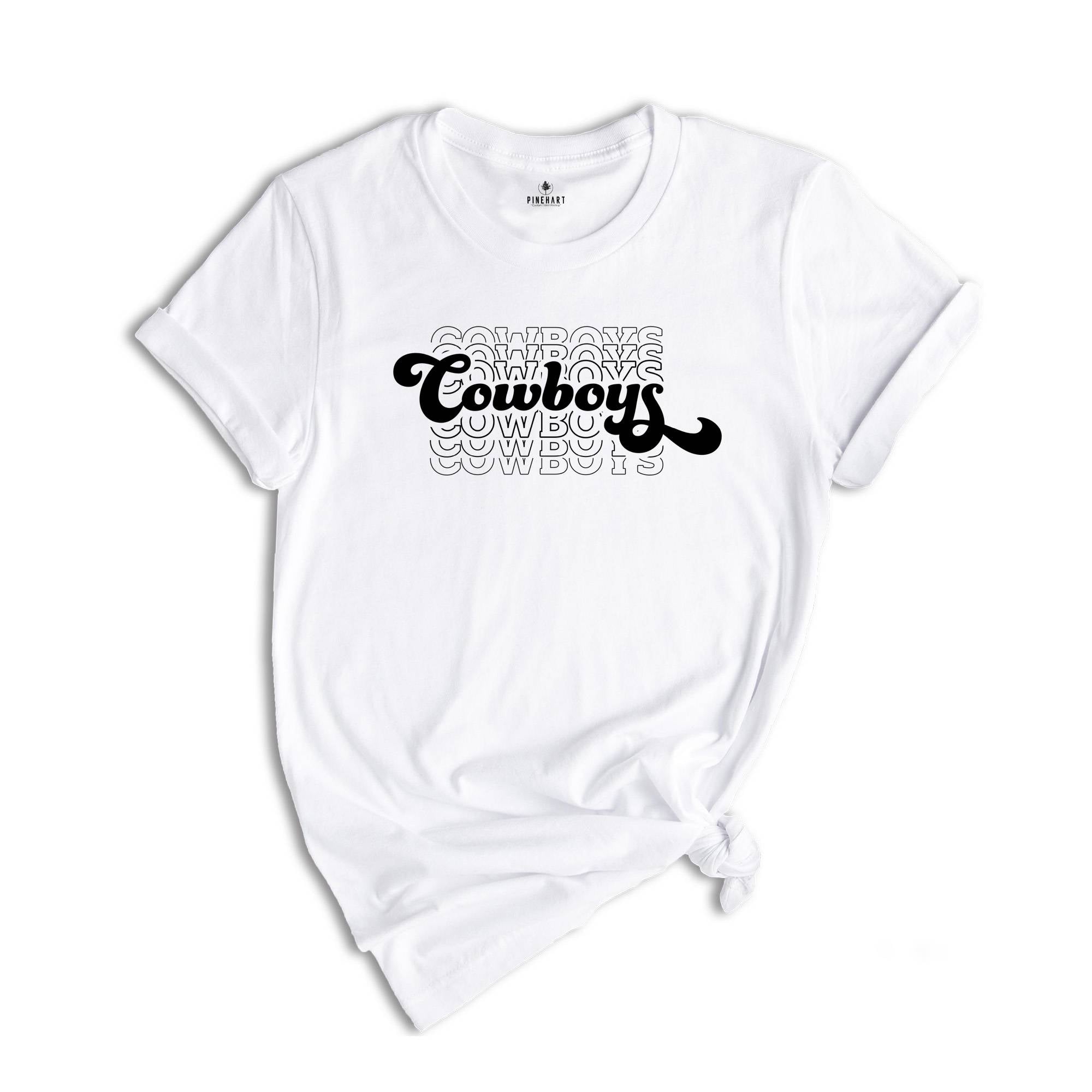 Team Mascot Shirt, Cowboys Team Shirt, Cowboys Football Shirt, Cowboys Fan Shirt, Cowboys School Shirt, Cowboys School Spirit