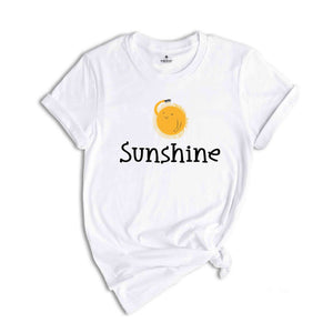 Sunshine Shirt, Summer T-shirt, Funny Sunshine Shirt, Womens Shirt, Gift For Womens, Retro Sun Shirt