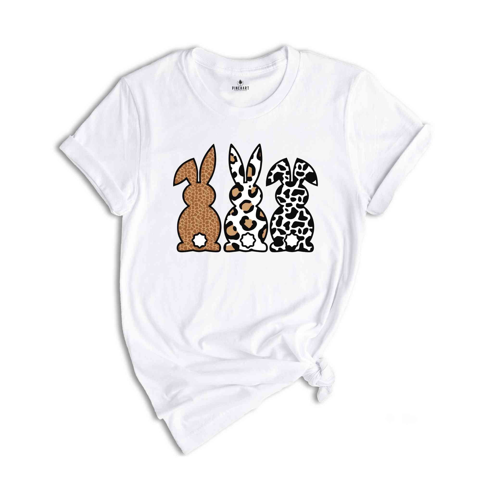 Leopard Easter Bunny Shirt, Bunny Lover Shirt, Easter Party Shirt, Easter Bunny Shirt, Happy Easter 2024 Shirt, Cute Easter Shirt