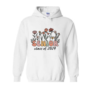 Senior Class of 2024 Sweatshirt, Senior Hoodie, Class of 2024 Sweater, Graduation 2024, High School Sweater, University 24 Hoodie