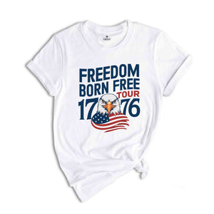 Retro 4th of July Shirt, Freedom tour, Red White and Blue, Eagle America shirt, Fourth of July Shirt, Independence Day Tee