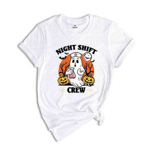 Night Shift Crew Shirt, Halloween Nurse T-Shirt, Boo Boo Crew Shirt, Halloween Nursing Shirt, Team Night Shift, Nurse Team Tee