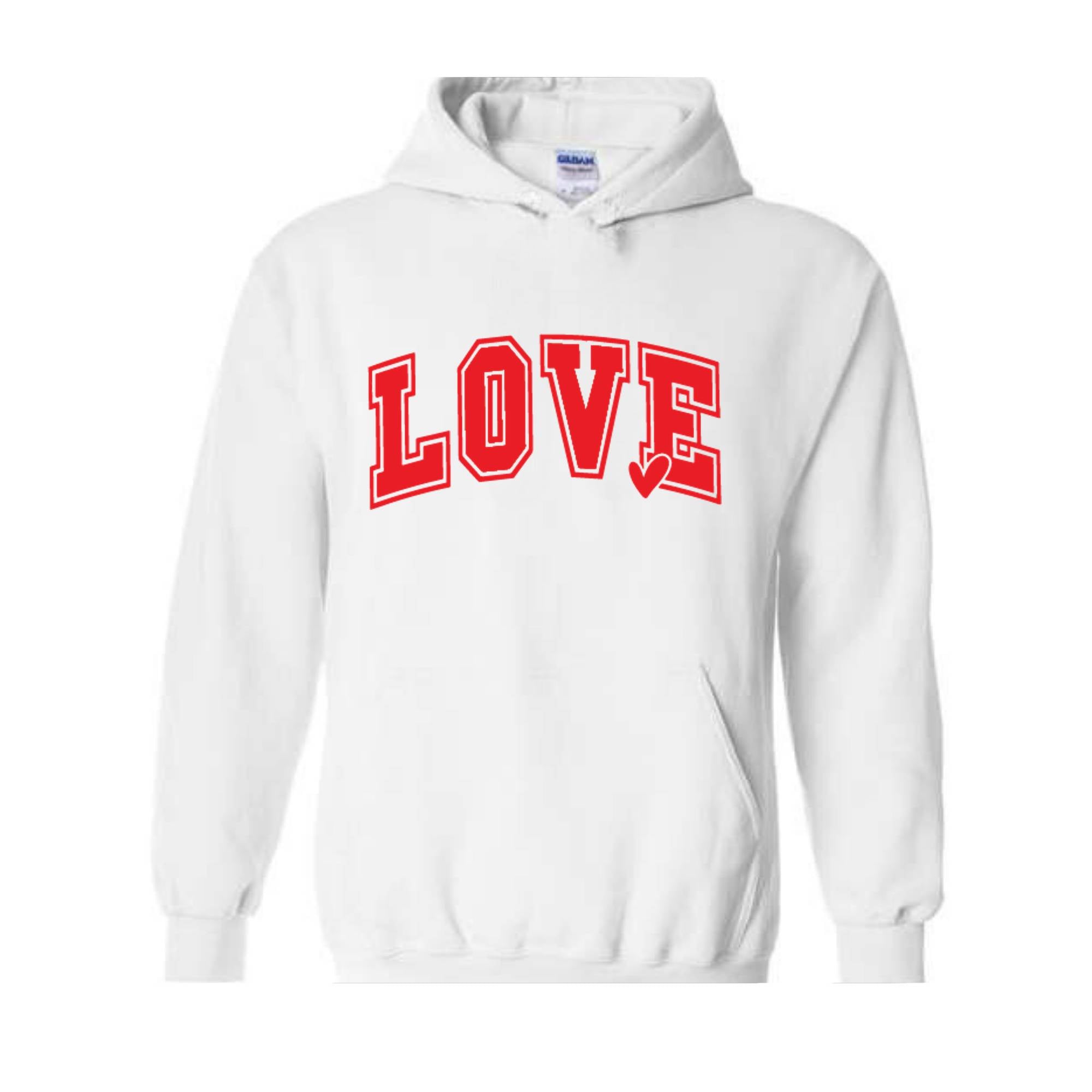 Love Hoodie , Valentine's Day Hoodie , Valentine's Day Hoodie , Valentine Hoodie , Loved Sweatshirt