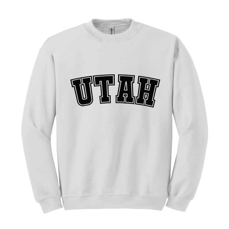 Utah Sweatshirt, Utah, Utah Gift, Utah Sweater, Utah Hoodie, Utah Gifts, Vintage Sweatshirt, Utah Crewneck, College Sweatshirt