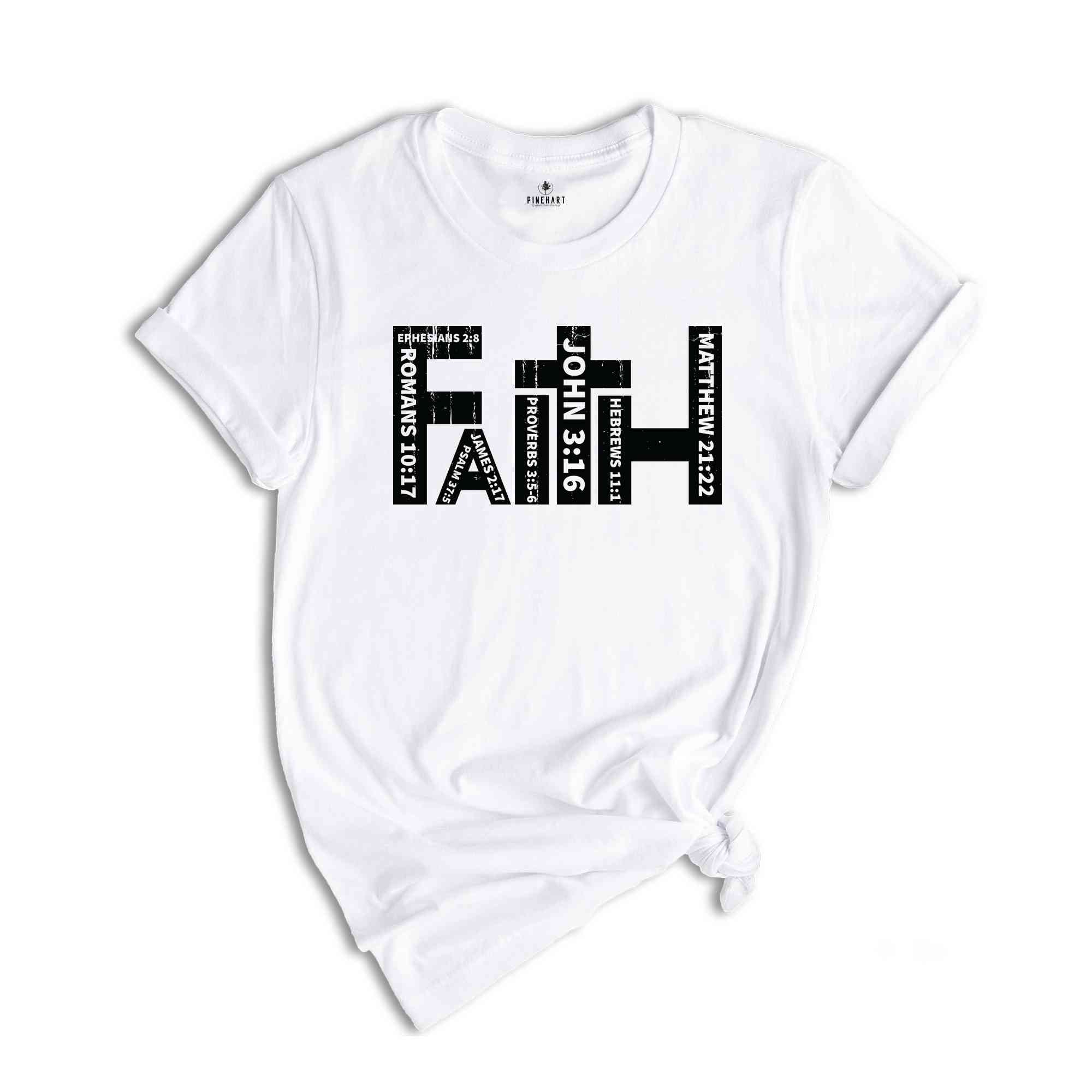 Faith Shirt, Christian Shirt, Bible Verses Shirt, Religious Shirt, Retro Faith Shirt, Christian Cross Shirt, Cross Shirt