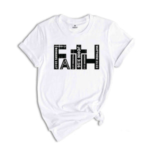 Faith Shirt, Christian Shirt, Bible Verses Shirt, Religious Shirt, Retro Faith Shirt, Christian Cross Shirt, Cross Shirt