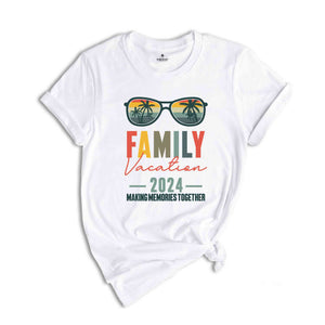 Family Vacation 2024 Making Memories Together Shirt, Family Trip Shirt, Family Beach Trip Shirt, Family Vacation Shirt, Vacation Shirt