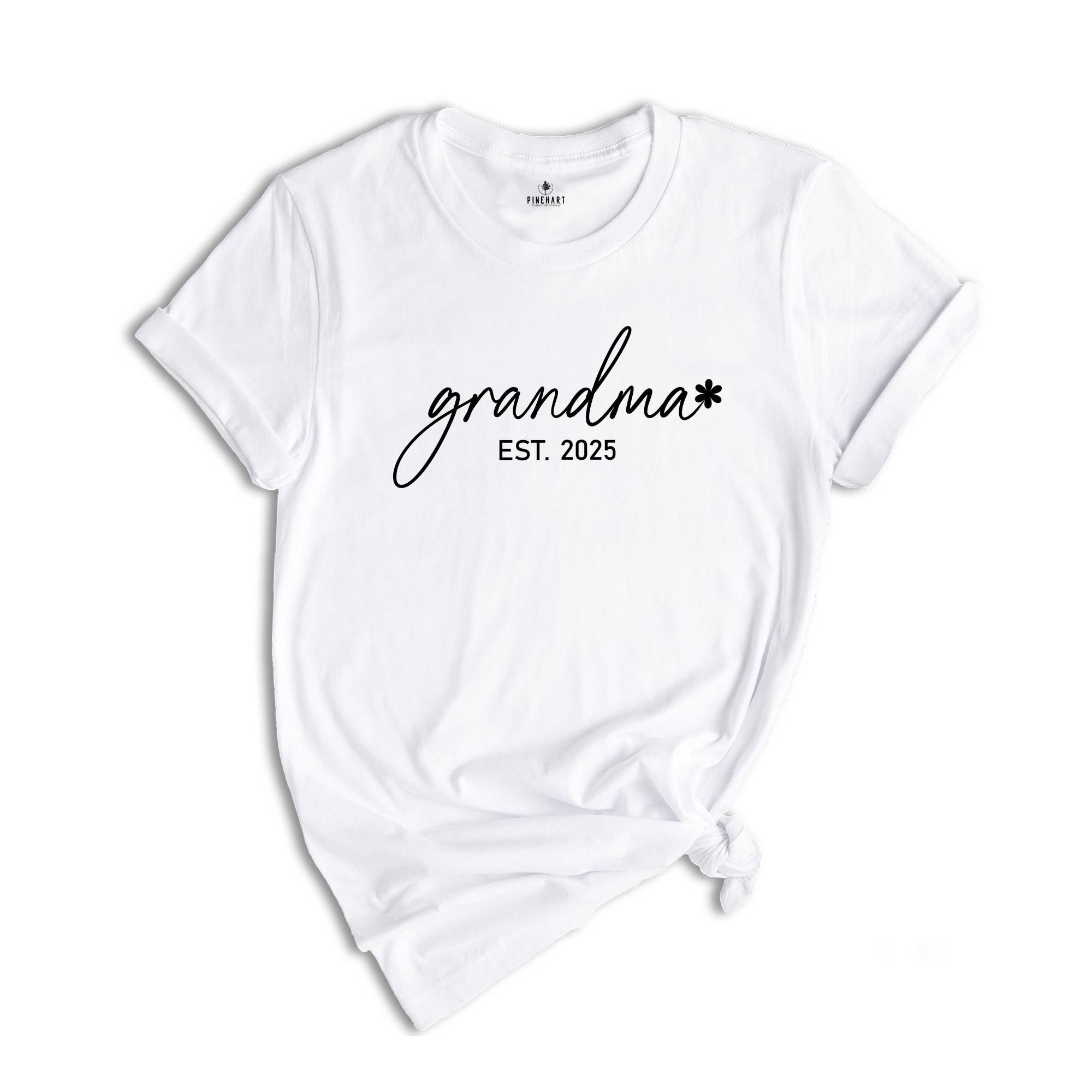 Custom Grandma Shirts, Grandma 2025 Shirts, Cool Nana Shirts, Shirts From Daughter, Grandmother Shirts, Grandma Shirts