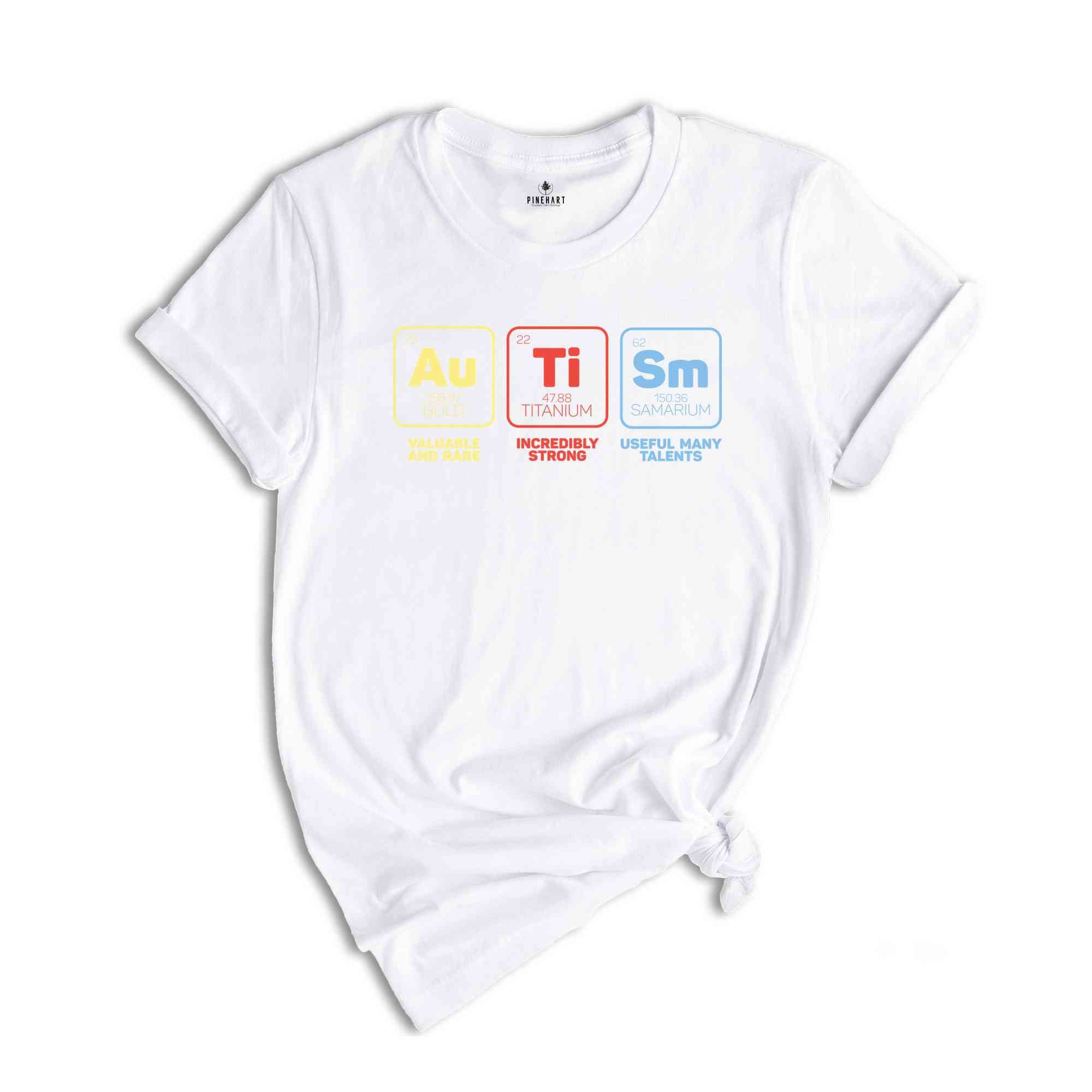 Autism Elements Shirt, Autism Awareness Shirt, Autism Walk Shirt, Autism Day Shirt, Autism Gift Tee, Neurodiversity Shirt, Autism Month Tee