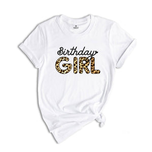 Birthday Girl Shirt, Leopard Birthday Shirt, Girls Birthday Party, Birthday Party, Girl Shirt, Birthday Shirt, Gift For Birthday,