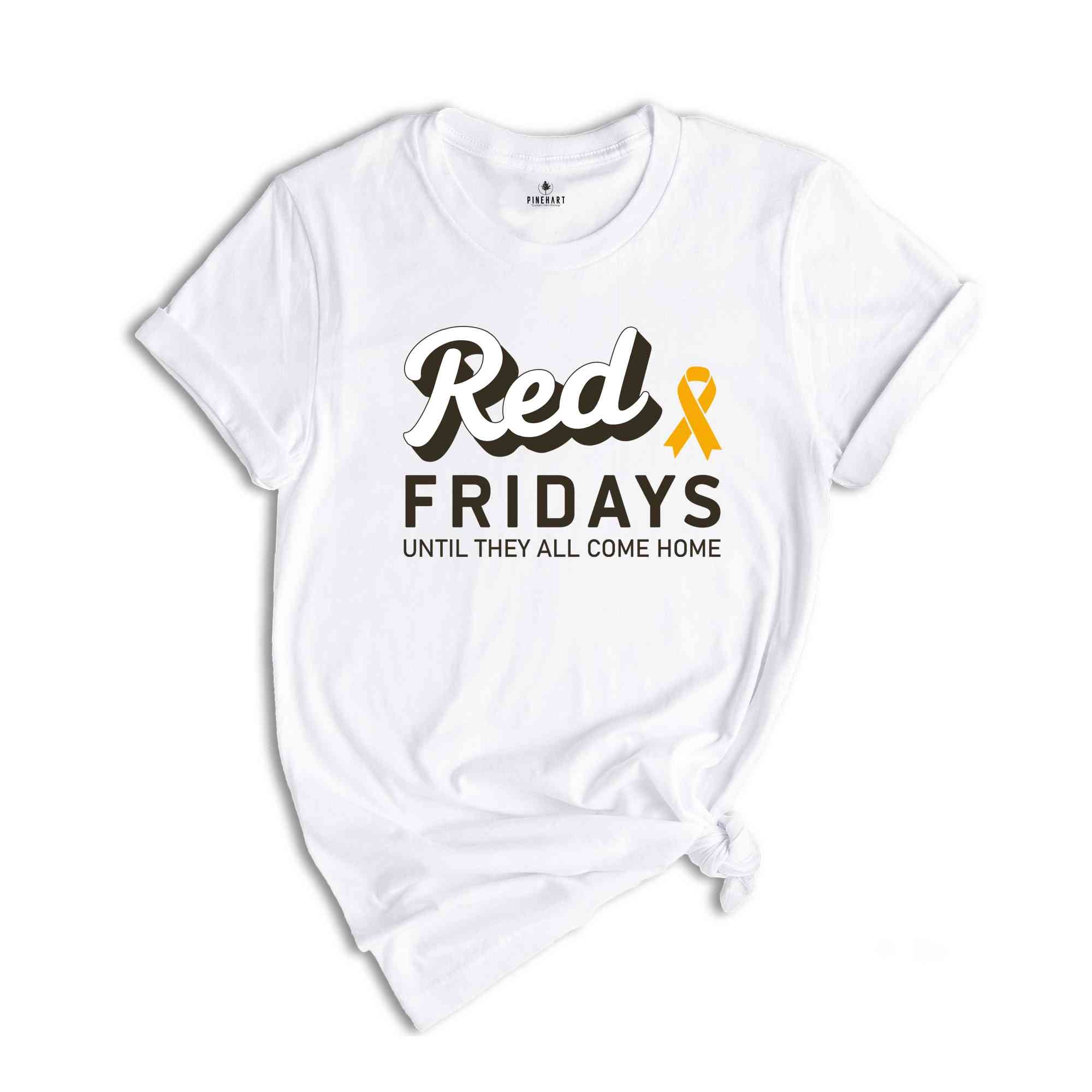 Personalized Red Friday Shirt, Until They All Come Home Shirt, Military Wife Shirt, Deployment Support Shirt, Military Family Shirt