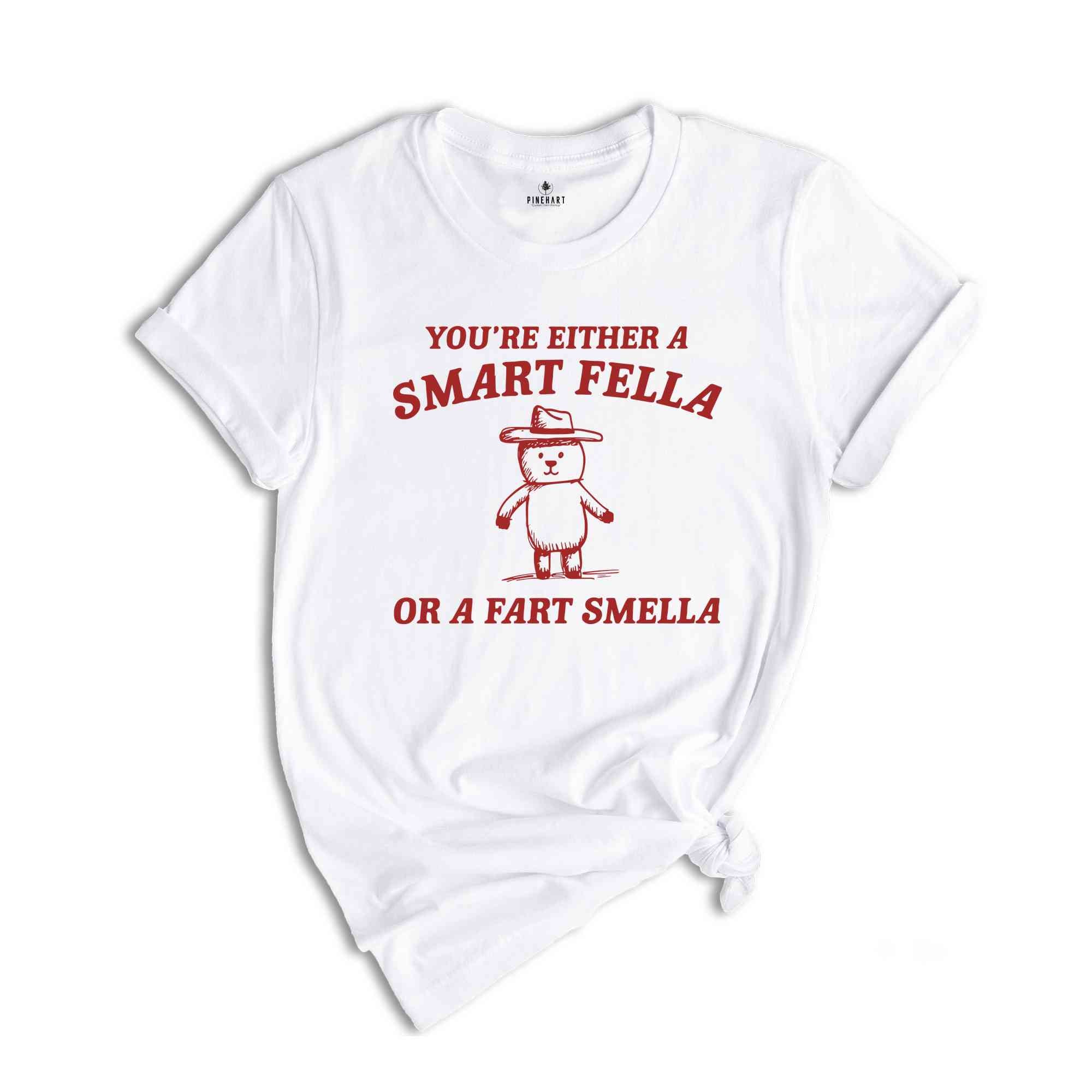 Smart Fella Or Fart Smella?, Meme T Shirt, Trash Panda T Shirt, Retro Cartoon T Shirt, Weird T Shirt, Do Not Disturb, Sarcastic Shirt