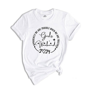 Girls Weekend 2024 Shirt, Girls Trip 2024 Shirt, Girls Vacation, Matching Girls Shirt, Girl's Trip 2024, Vacation T-Shirt, Girls Vacation