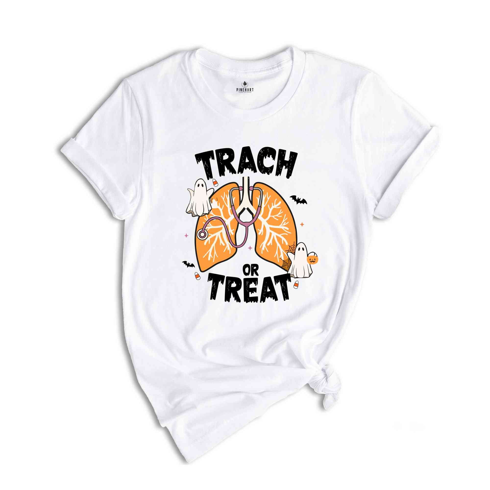 Trach Or Treat Shirt, Therapist Halloween Shirt, Funny Nurse Halloween Shirt, NICU Shirt, Nurse Fall Shirt, Halloween Gift