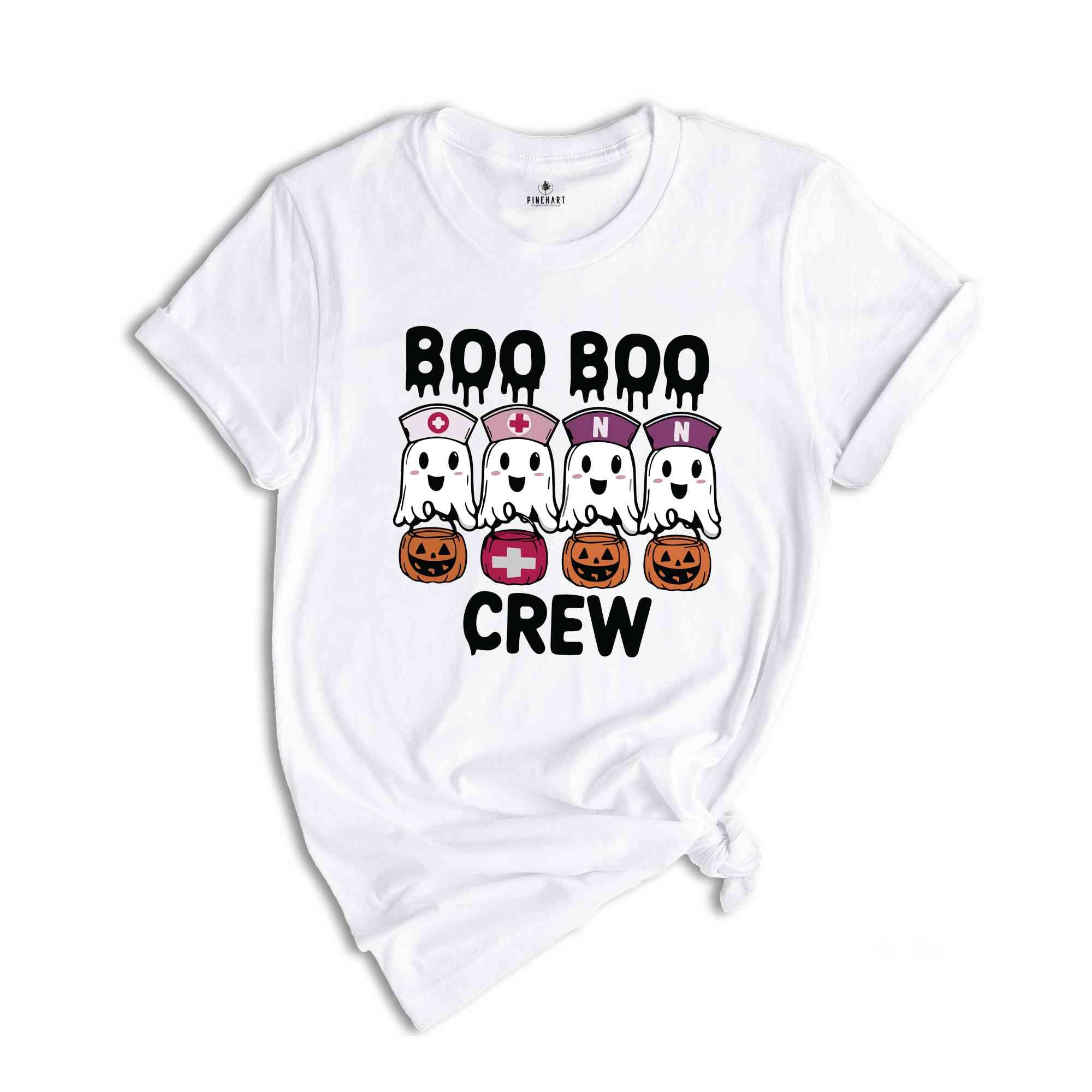 Boo Boo Crew Shirt, Halloween Nurse Shirt, Nurse Halloween Gift, Spooky Season Shirt, Nurse Shirt, Spooky Nurse Shirt, Halloween Shirt