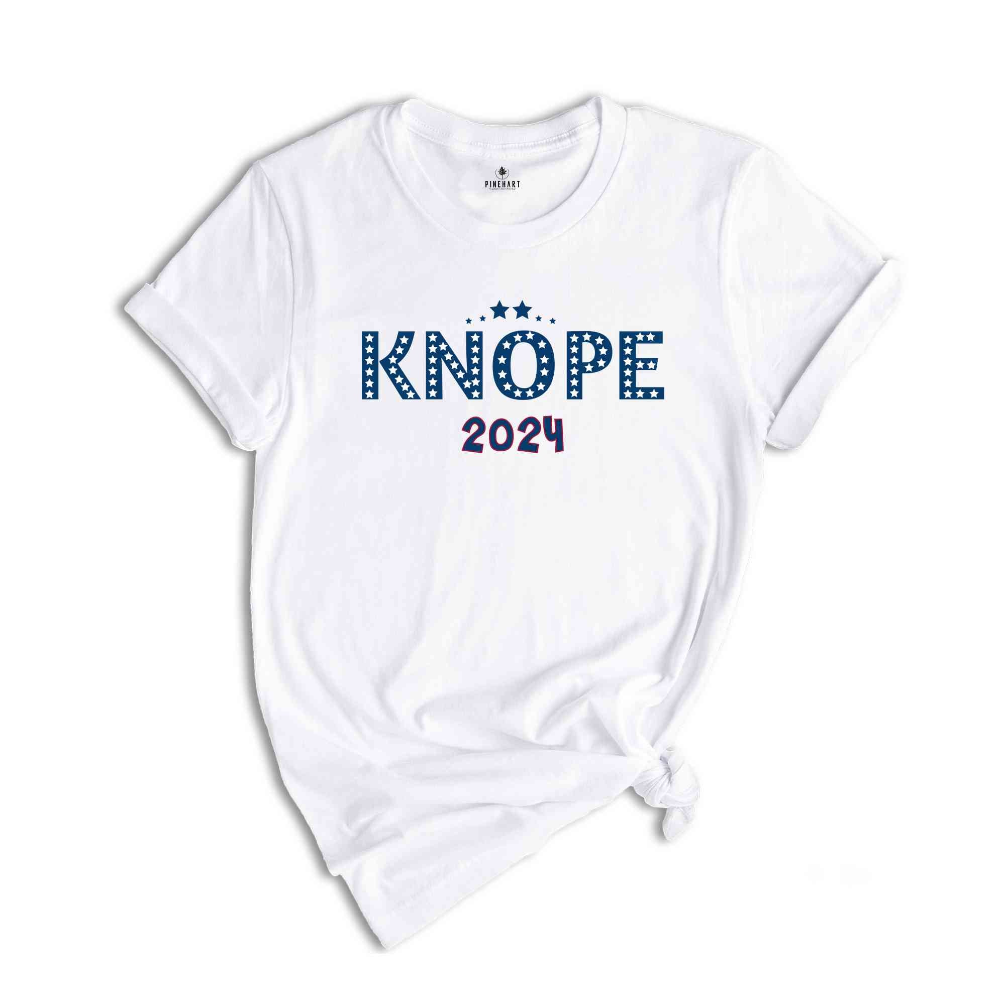 KNOPE 2024 Shirt, Parks and Rec KNOPE 2024 Shirt, Leslie Knope Patriotic, Campaign Shirt, Parks and Recreation Merchandise, Political Shirt