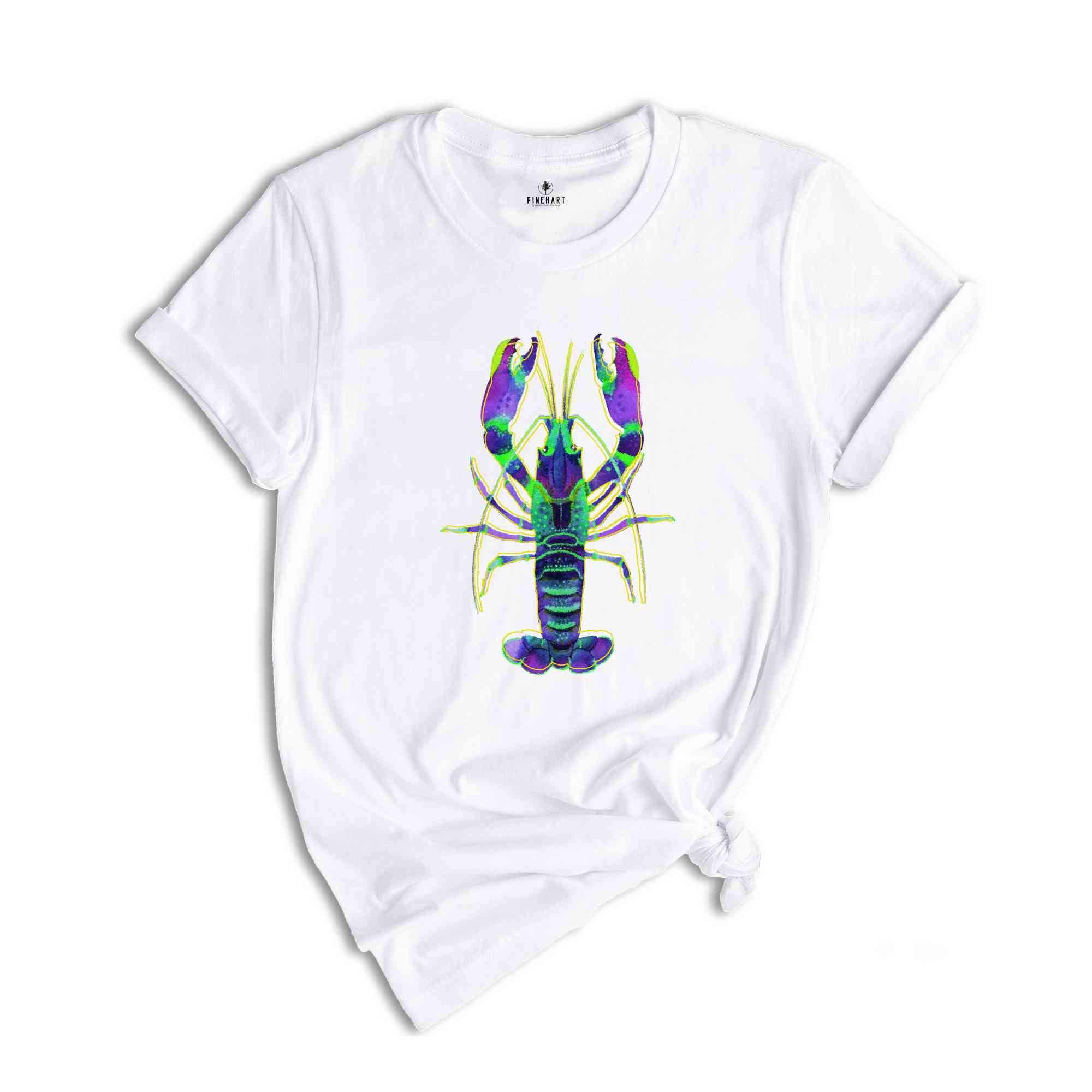 New Orleans shirt, Crawfish Tee , Fat Tuesday Gift, Crayfish Costume, Mardi Gras Party T-Shirt, Watercolor Crawfish Shirt, Festival Shirt