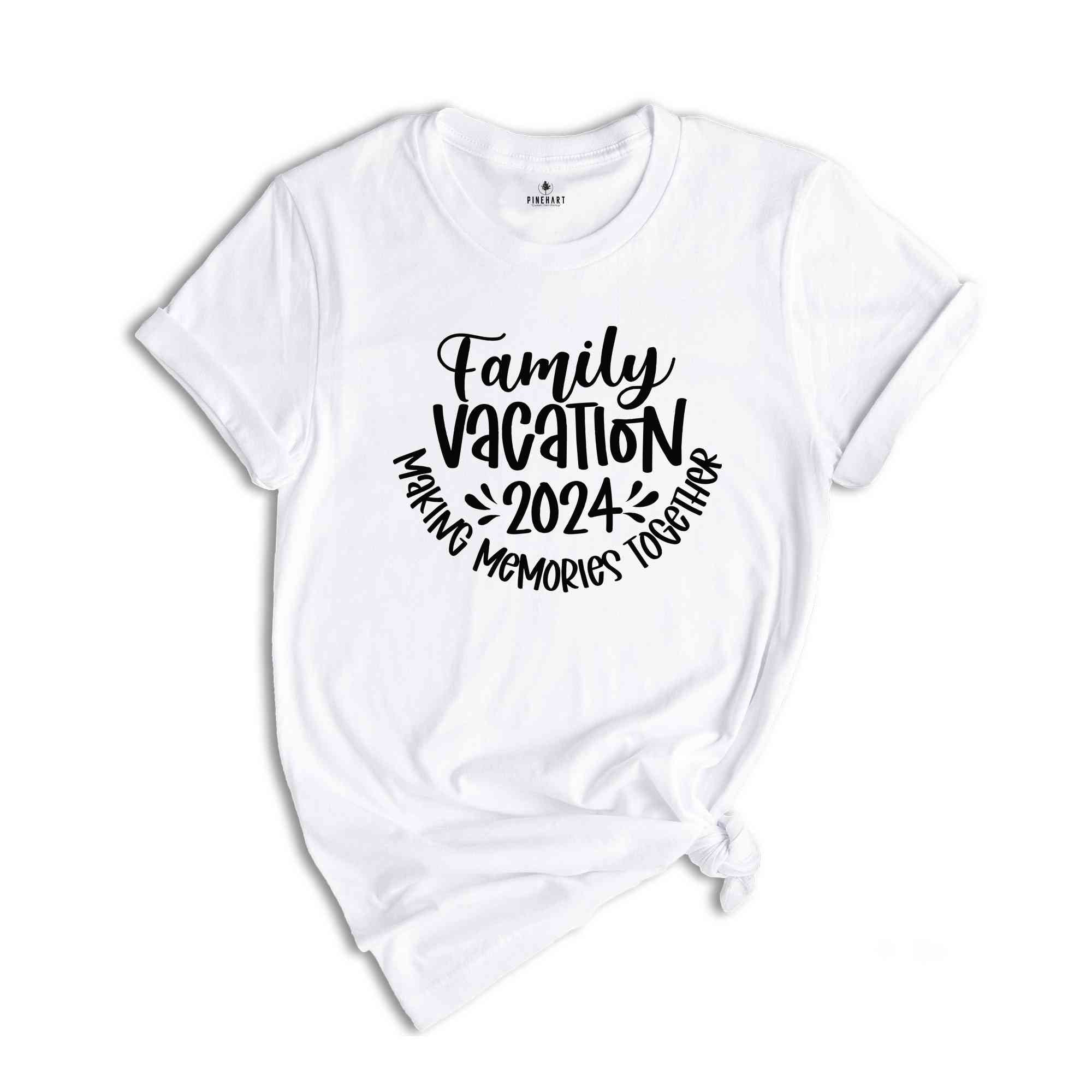 Family Vacation 2024 Making Memories Together Shirt, Family Matching Vacation Shirt, Family Trip 2024 T-Shirt, Summer Vacation Tee