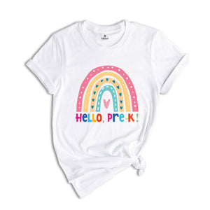 Back To School Shirt, Hello Pre-K Shirt, Pre-K Shirt, Hello Preschool, Pre-K Teacher Shirt, Preschool Shirt, Cute Pre-K Shirt