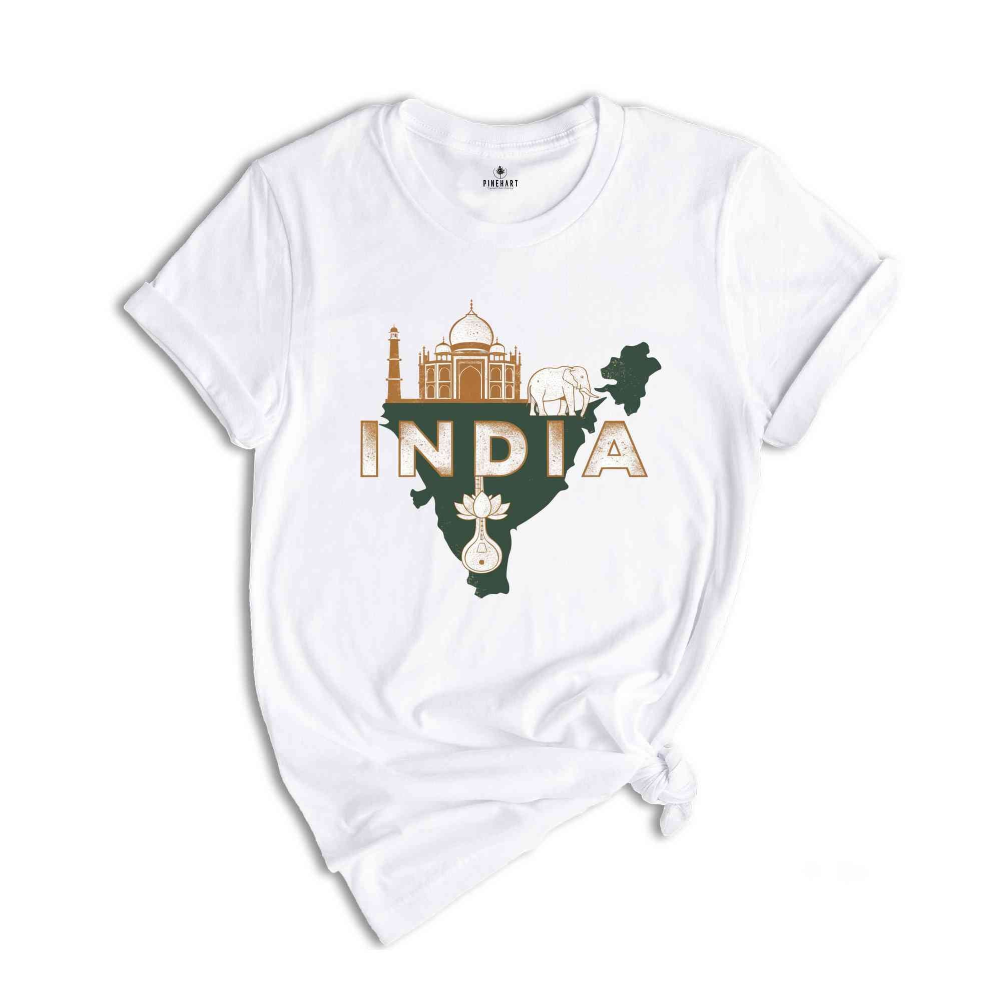 Retro India Shirt, India Travel Shirt, Country Travel Shirt, Shirt For Traveler, Travel Lover Gift, Travel Tee, Trip Shirt